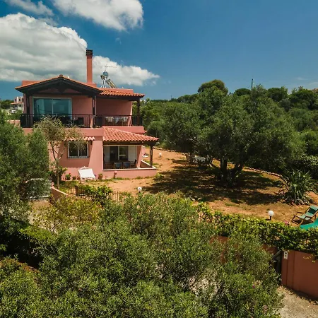 Villa Silva, Garden & Sea View, 3 Bedroom -10 Min Drive From Center Chania (Crete)