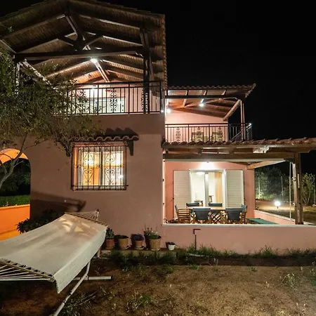 Silva, Garden & Sea View, 3 Bedroom -10 Min Drive From Center 别墅 干尼亞