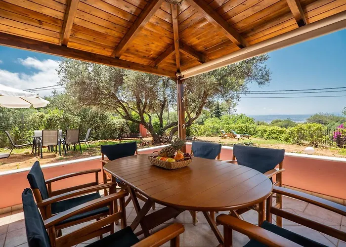 别墅 Silva, Garden & Sea View, 3 Bedroom -10 Min Drive From Center 干尼亞