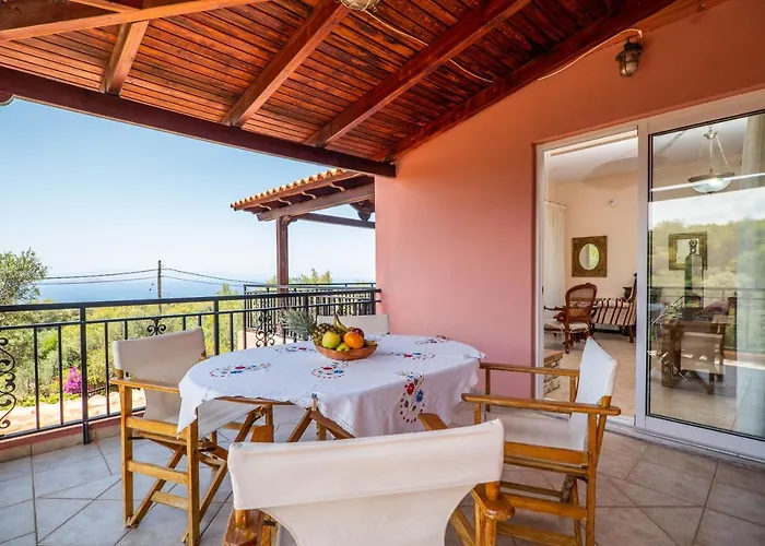 Silva, Garden & Sea View, 3 Bedroom -10 Min Drive From Center 别墅 干尼亞